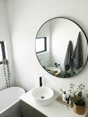 Refresh Your Bathroom With A Round Mirror - TRADUX MIRRORS
