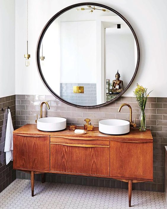 Extra Large Round Mirror Best Way To, Large Round Bathroom Mirror Cabinet