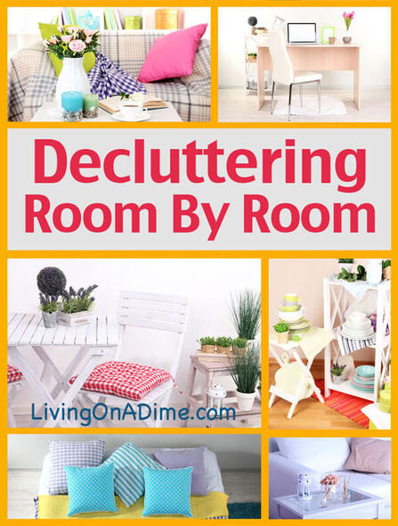 decluttering room by room