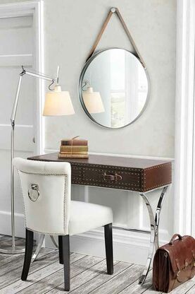 Where to hang a round mirror