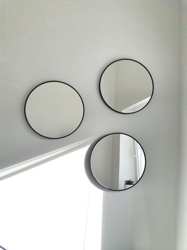 Round mirror 50cm