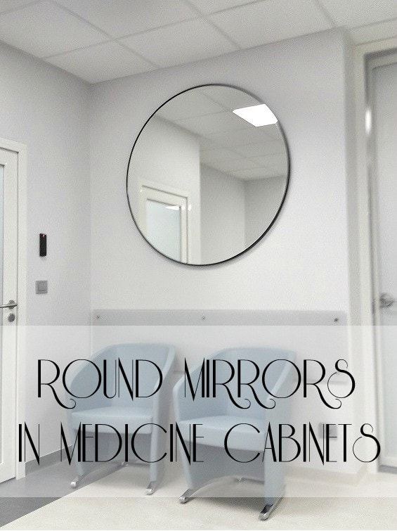 round mirror medicine cabinet