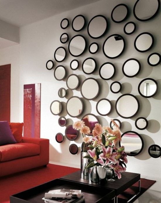 Small round wall mirrors