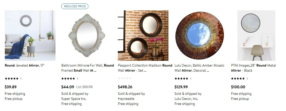 WHERE TO BUY A SMALL ROUND MIRROR
